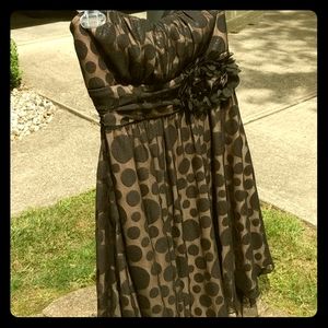 Strapless Semi Formal Dress